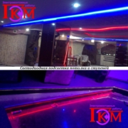 подсветка потолочных конструкций и пола